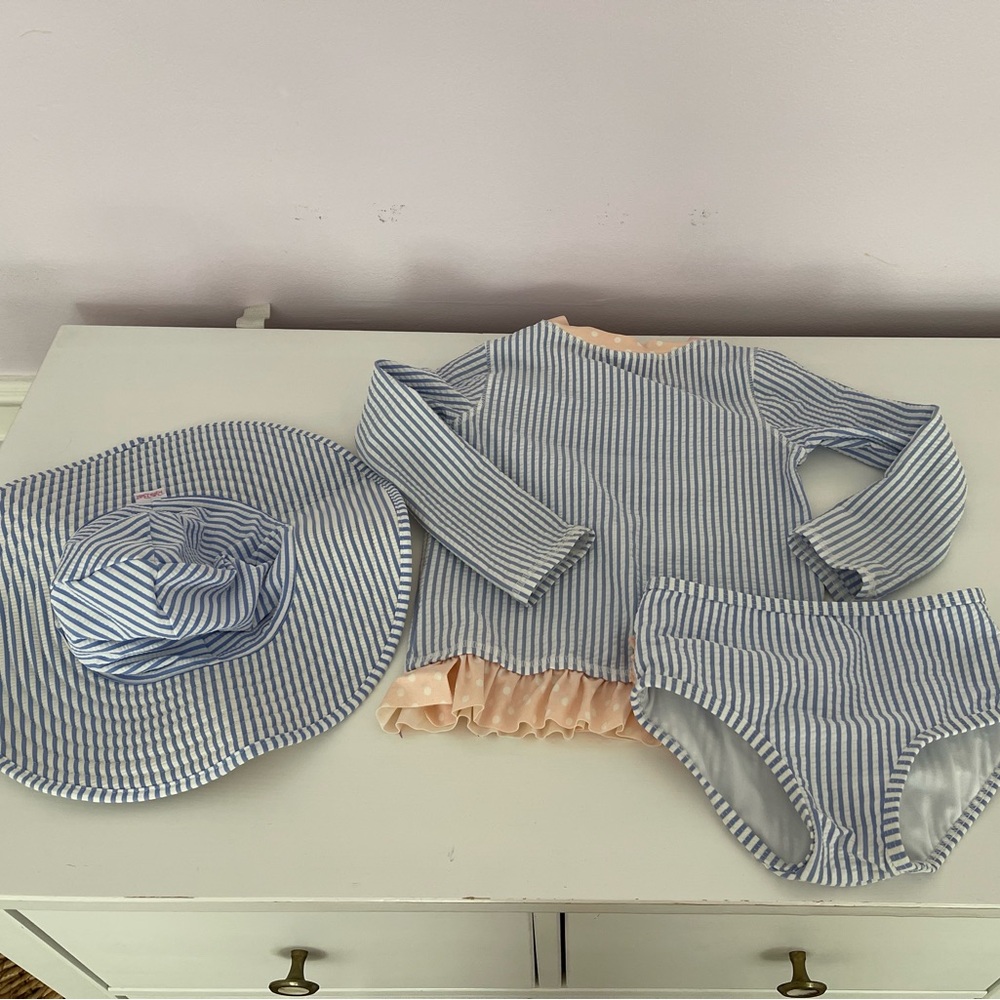 Ruffle Butts toddler two-piece bathing suit